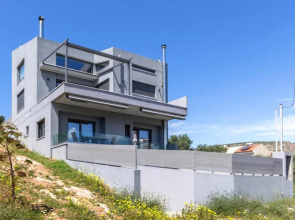 Cape Sea View Apartment at Sounio