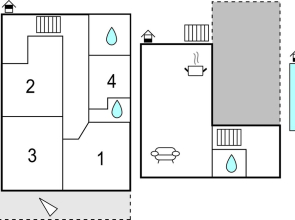 Awesome Home in Premuda With 4 Bedrooms, Outdoor Swimming Pool and Wifi