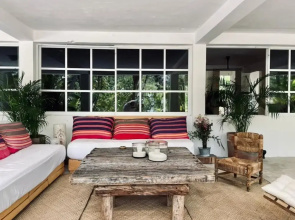 Casa Airam Beachfront Villa in Sian Kaan