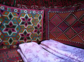 Yurt Camp Azamat at Song Kol Lake