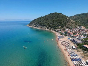 One bedroom appartement at Santa Maria di Castellabate 200 m away from the beach with sea view enclosed garden and wifi