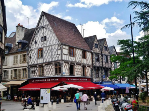 Les Volets Bleus - Refaits à neuf, deux appartements et un studio, Jardin