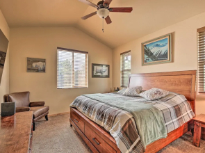 Deck & Views: Dog-friendly Cabin in Show Low!