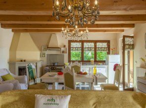 Villa in Pergola With Pool and Beach Nearby