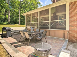 Sun-lit Lake Geneva Sanctuary w/ BBQ Patio!