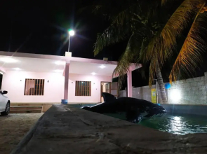 Casa M&P: Casa Amplia cerca del mar de Chelem