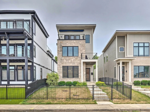 Modern Indianapolis Home w/ Skyline Views