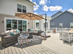 2 Mi to Bethany Beach: Upscale Coastal Home!