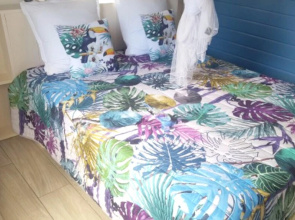 Bungalow with One Bedroom in Le Moule, with Enclosed Garden And Wifi