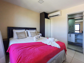 VG Sun Cumbuco Studio 4 Pessoas Ar Cond WiFi