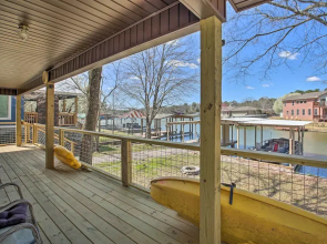 Kayaks & Boat Slip: Waterfront Hot Springs Home!