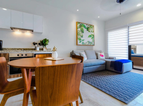 Brand New 1br, AC, Beach, Rooftop Pool