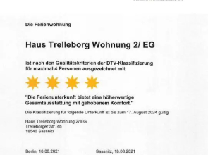 Ferienhaus Trelleborg Whg_ 2