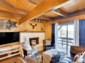 A-frame Home w/ 3 Decks & Lake Arrowhead Views!