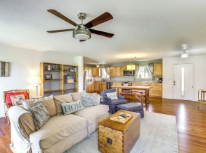 River Access & Gorgeous Views: Pisgah Forest Home!