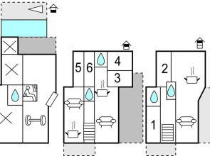 Beautiful Apartment in Kastel Stari With 3 Bedrooms, Outdoor Swimming Pool and Sauna