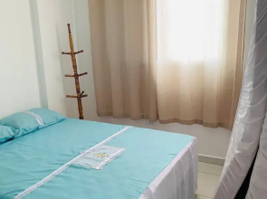 Lindo apto com piscina em Praia Grande