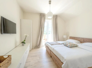 Villa With 4 Bedrooms in Pitve, With Wonderful sea View, Private Pool,