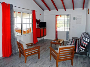 Appartement de 2 chambres avec vue sur la mer jardin clos et wifi a Deshaies