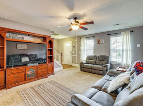 Wooded Trail On-site, Spacious Simpsonville Home