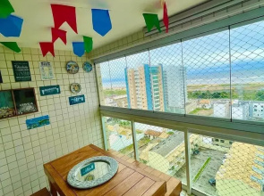 1101 Ap Vista mar atrás da passarela