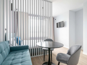 In an apartment on Nikitina Street