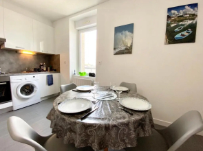 T2 Hyper cosy Plage et port à pieds