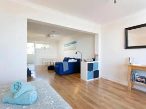 Studio 204 with harbour, ocean and sunset views from the balcony