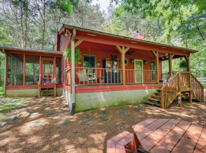 Serene Cabin w/ Riverfront Views & Access!
