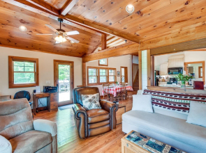 Cashiers Cabin w/ Stunning Views Near Waterfalls!