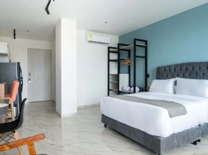 w Bright 1BR w Ocean View Near C Amurallada