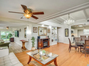 3 Mi to Beach & Boardwalk: Riverfront Daytona Home