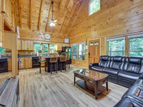 Riverfront Ellijay Cabin w/ Deck + Pool Access!