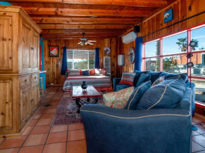 Chuck's Cabin in a Joshua Tree Community