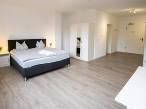 City Apartment Küche Bad im Zentrum Ravensburgs A05