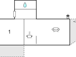 Nice Apartment in Drvenik With 1 Bedrooms and Wifi