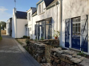 Maison village Kermorvan, 300m plage, 5-6 pers.