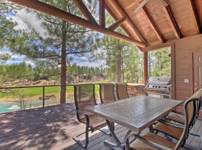 Golf Course & Lake Views: Luxe Show Low Cabin