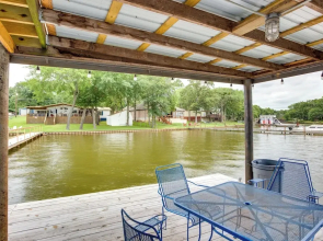 Hot Tub & Dock: Lakefront Mabank Home