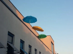 Bonifatias Dachterrasse von Leipzig