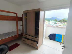 Apartamento com piscina em Ubatuba perto da praia