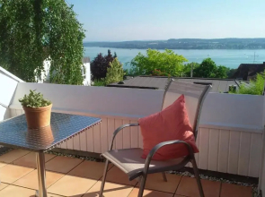 Ferienwohnung mit Seeblick und Dachterrasse in Überlingen