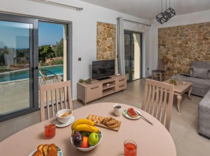 Majestic Stone Villa Sea View Pool