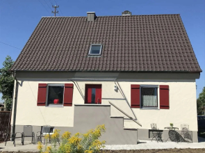 Holiday home with sauna and garden lounge