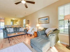 Pond Views & Community Perks: Sunset Beach Condo!