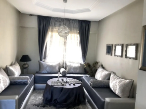 Apartment with 3 Bedrooms in Tanger, with Wonderful City View, Terrace And Wifi - 1 Km From the Beach