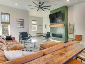 Walk to Lake: Home w/ Game Room in Medicine Park!