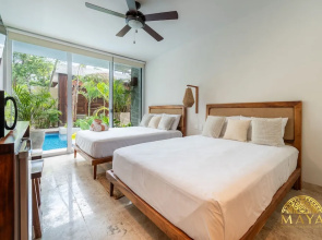 NHOA 107C Lux 1BR Condo Pool access in Aldea Zama