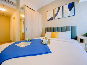 Homey And Restful Studio At Tokyo Riverside Pik 2 Apartment