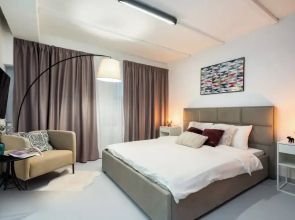 Industrial cozy studio in Piata Amzei